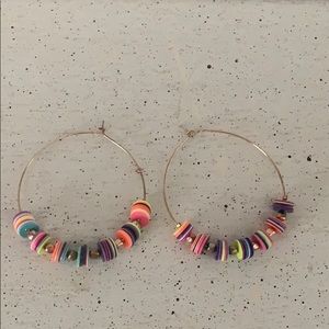 Colorful Hoop Earrings